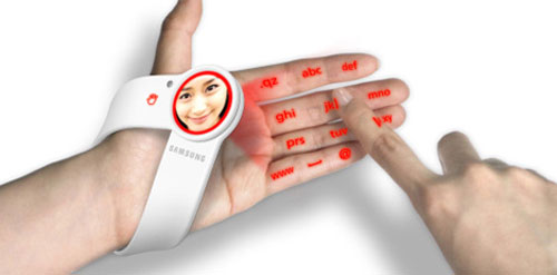 Finger Touching Wearable Mobile Phone 1