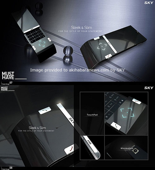 Sleek and Slim Concept Phone 1