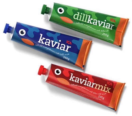 ICA-Kaviar Intelligently Made Food Packaging Ideas (100+ Examples)