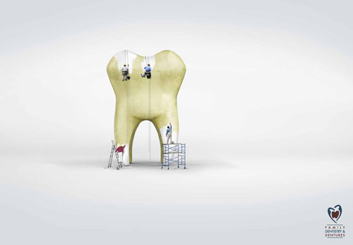 Clermont Family Dentistry And Dentures 2 print advertisement