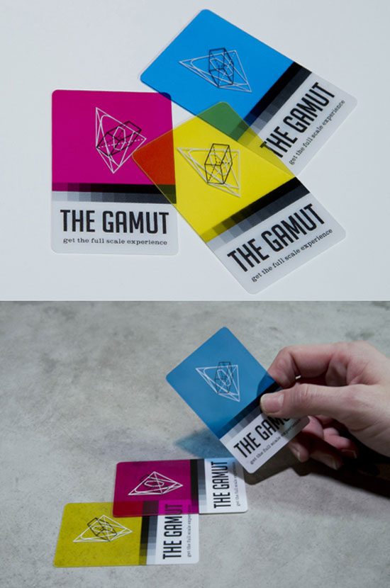 The Gamut Business Card Inspiration