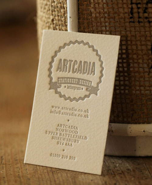 Artcadia Business Card
