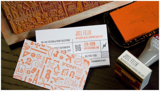 Joel Felix Business Card Design Inspiration