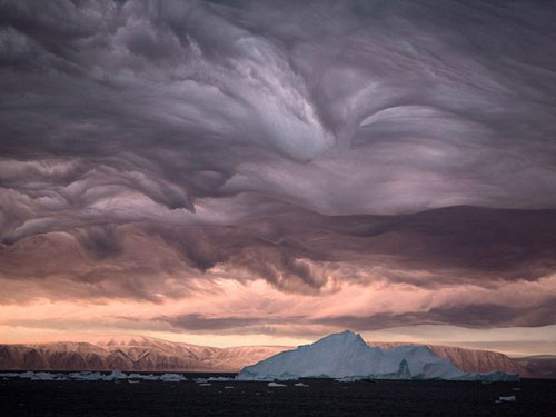 Stratus Clouds, Greenland Photography