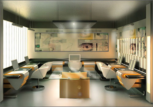 Design the project of office for advertising agency