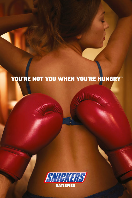 Snickers: You’re not you when you’re hungry Outdoor Advertising