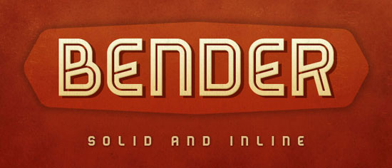 Bender Free font for download