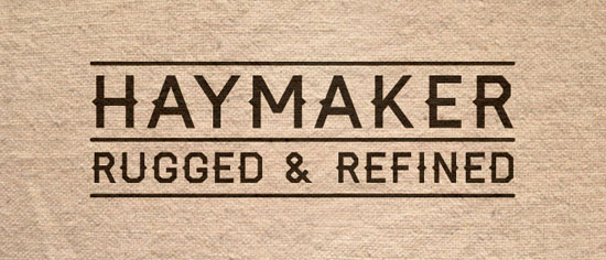 Haymaker Free font for download