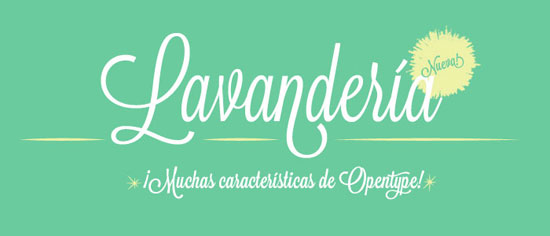 Lavanderia Free font for download