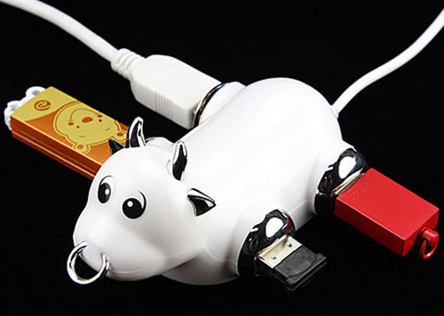 CowCow USB 4-Port Hub office gadget
