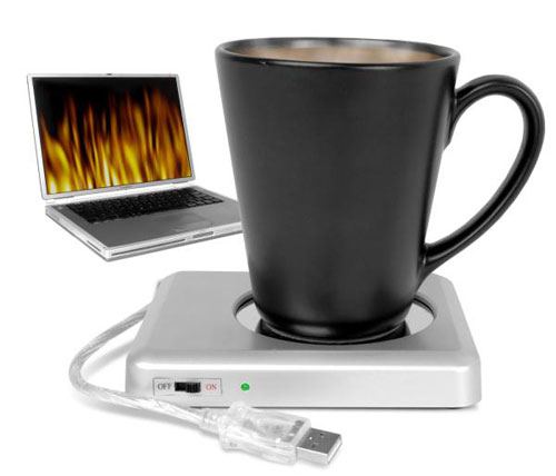 USB cup warmer office gadget