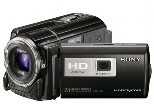 HDR-PJ50 - 220GB Hard Disk Drive Camcorder with Projecto
