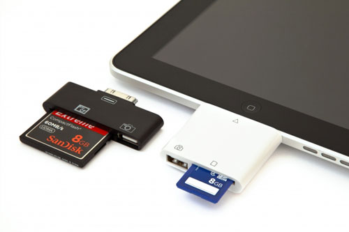 iPad CF and SD Card Readers