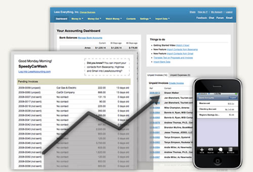 lessaccounting invoice management tool