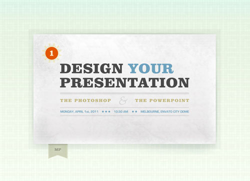 Create PowerPoint Presentation Graphics in Photoshop tutorial