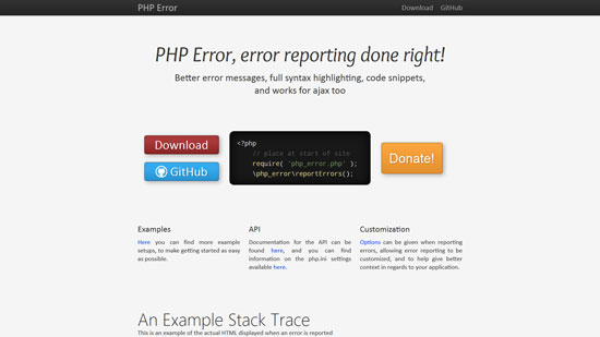 PHP Error, error reporting done right