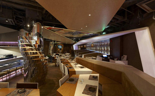 Haiku Sushi in Shanghai, China - Restaurants And Coffee Shops With Beautiful Interior Design