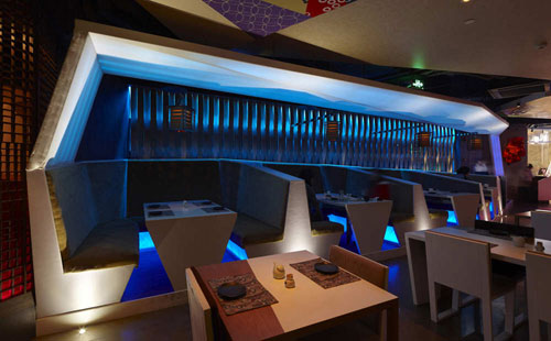 Haiku Sushi in Shanghai, China 2 - Restaurants And Coffee Shops With Beautiful Interior Design