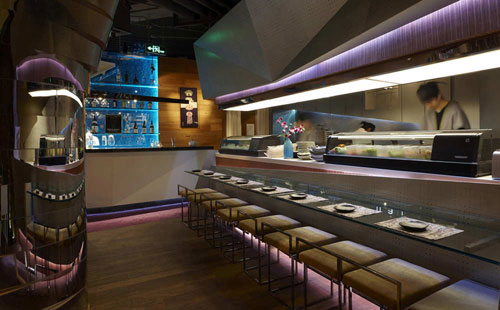 Haiku Sushi in Shanghai, China 3 - Restaurants And Coffee Shops With Beautiful Interior Design