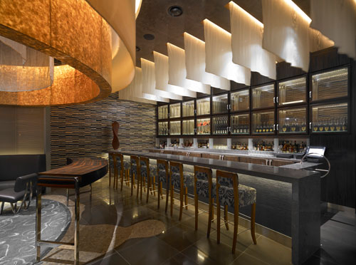 Waku Ghin Restaurant in Marina Bay Sands, Singapore 2 - Restaurants And Coffee Shops With Beautiful Interior Design