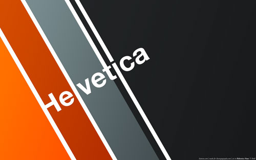 Helvetica wallpaper