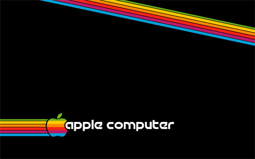 apple computer desktop backgrounds. Retro Apple Computer wallpaper