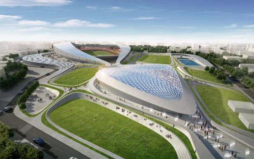 Rajiv Gandhi Sports Complex proposal 1