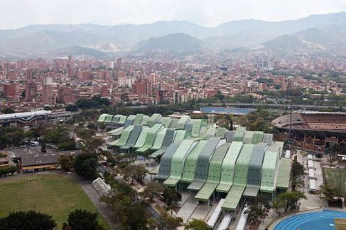 Four Sport Scenarios in Medellín, Colombia