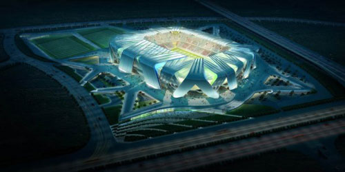 New Dalian Shide FC Stadium in Dalian, China 1