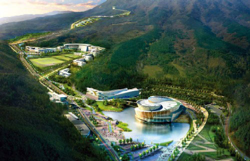 Taekwondo Park World Headquarters in Muju, South Korea 1