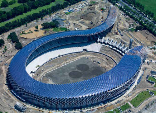 Solar Powered Stadium in Kaohsiung, Taiwan 1