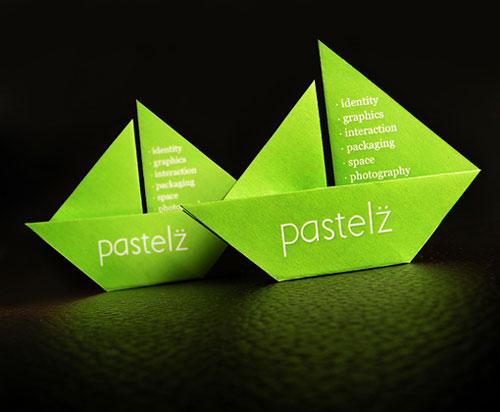 Pastelz Strange Business Card