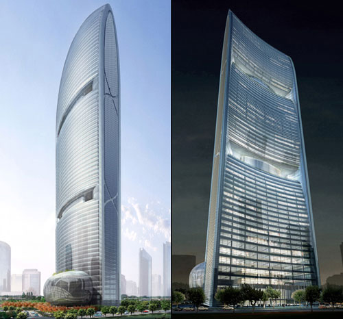 Pearl River Tower Supertall Building Architecture