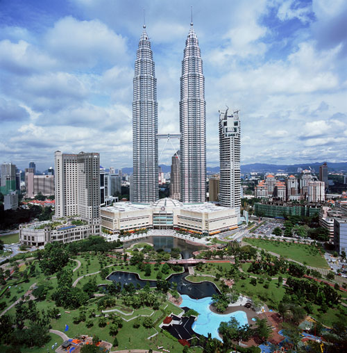 Petronas Towers Supertall Building Architecture