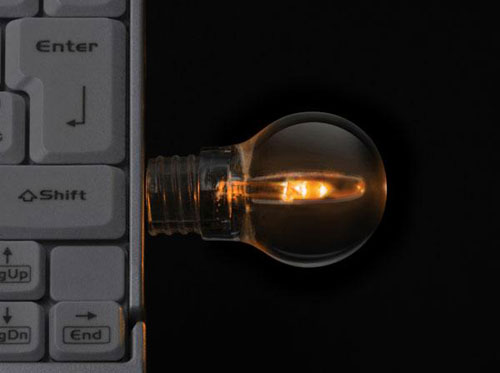 Light Bulb USB Memory 2