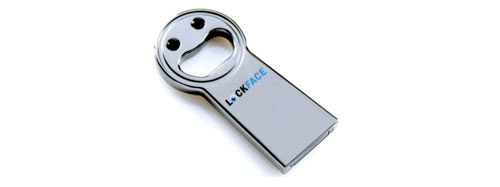 Lockface face recognition USB drive