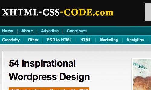 XHTML-CSS-CODE.com : Blog Untuk Web Development Yang Perlu Anda Kunjungi