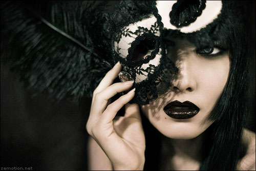 Behind the Mask woman photography