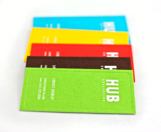HUB Collective Business Card Inspiration
