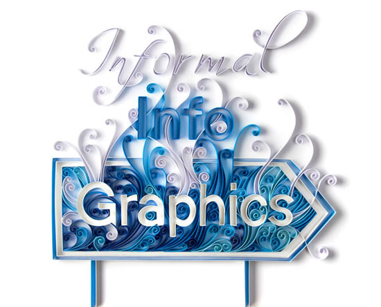 Informal Infographics Paper Art Design
