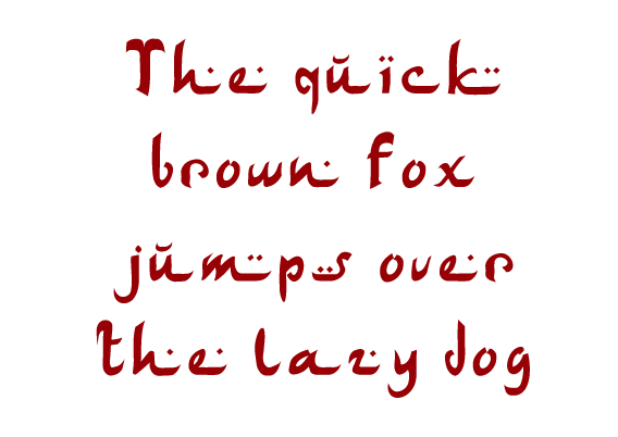 Old English Fonts