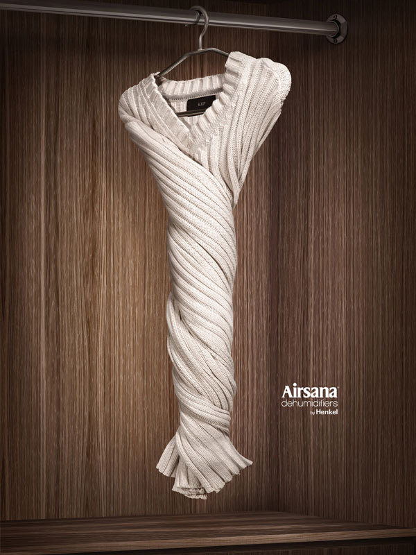 Airsana-dehumidifiers-by-Henkel Advertisement Ideas: 500 Creative And Cool Advertisements