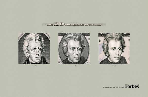 Moneymakesyoulookyounger Advertisement Ideas: 500 Creative And Cool Advertisements