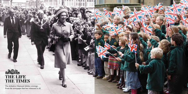 The-definitive-Diamond-Jubilee-coverage Advertisement Ideas: 500 Creative And Cool Advertisements