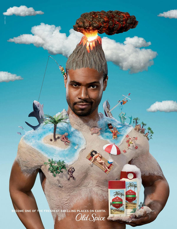 Old-Spice---Fiji Advertisement Ideas: 500 Creative And Cool Advertisements