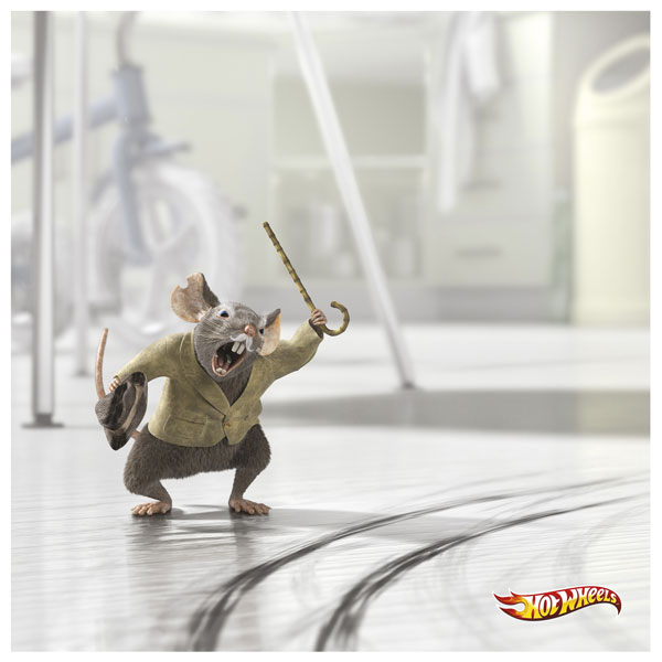 Hotwheels-mouse Advertisement Ideas: 500 Creative And Cool Advertisements