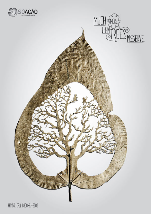 Much-more-than-trees Advertisement Ideas: 500 Creative And Cool Advertisements