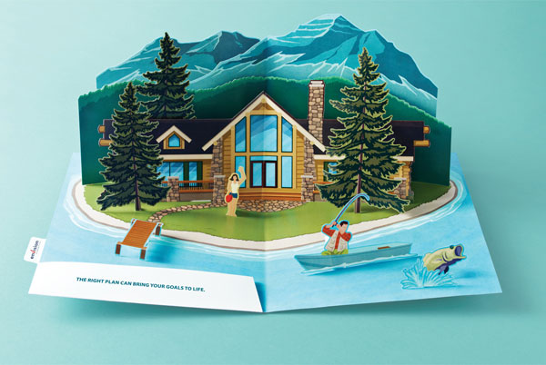 envision_financial_popup_island Advertisement Ideas: 500 Creative And Cool Advertisements