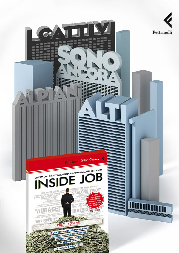 feltrinelli_publisher_inside_job Advertisement Ideas: 500 Creative And Cool Advertisements