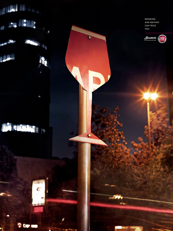 fiat_traffic_signs_2 Advertisement Ideas: 500 Creative And Cool Advertisements